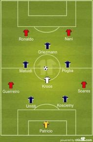 Euro semi-finals XI